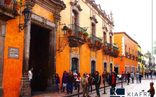 Casa de la Marquesa en Querétaro con el marco de Inmobiliaria KIAFRA
